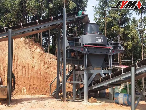 江西时产60t/h河卵石制砂机械生产线项目客户案例